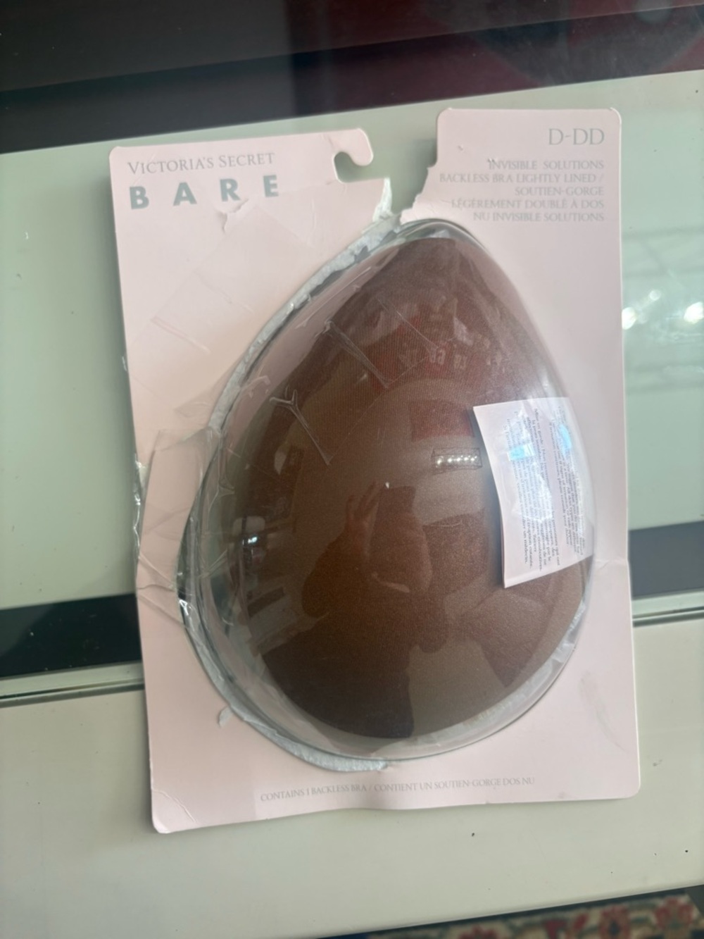 Victoria’s Secret Bare Backless Bra D-DD Invisible Solutions NWT